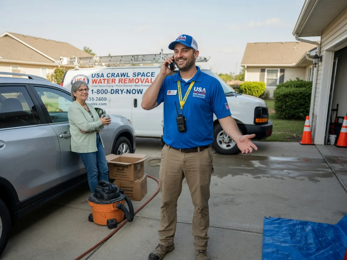 Crawl Space Water Removal Vienna, SD FAQs